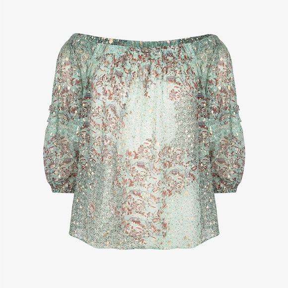 Ba&sh Olga off-shoulder top - size FR 0 / XS - Picture 2 of 8